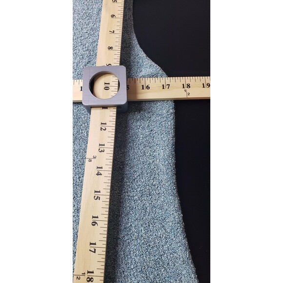 Eileen Fisher Knit Tank Sweater L Speckled Green Silk Blend Casual Work Minimal - Picture 7 of 8